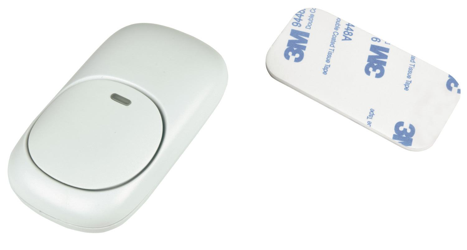 Mercury: 350.310UK, Wireless Plug-in Doorbell, 200m Range, 38 Tones, IP44, White