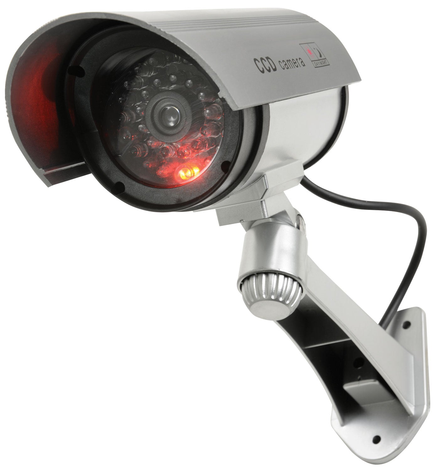 Mercury: 351.082UK, Dummy Infrared Bullet Security Camera, Adjustable Bracket, LED Light