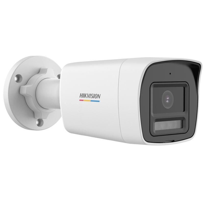 HikVision: DS-2CE10KF3T-LSYE(2.8mm), 3K Smart Hybrid Light ColourVu Fixed Mini Bullet Camera, IP67, Built-in Microphone