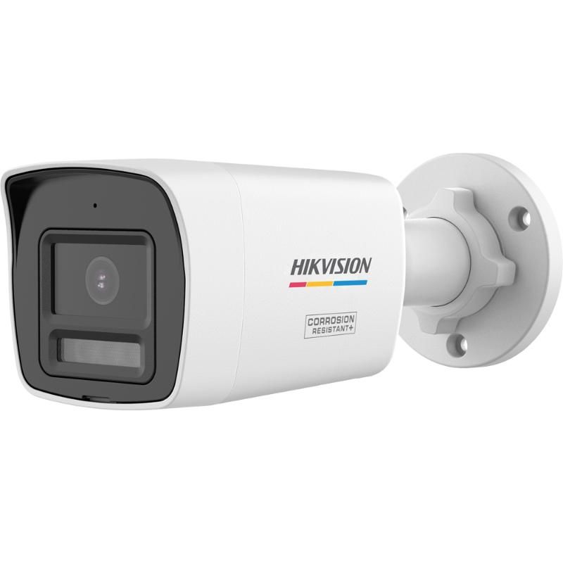 HikVision: DS-2CE10KF3T-LSYE(2.8mm), 3K Smart Hybrid Light ColourVu Fixed Mini Bullet Camera, IP67, Built-in Microphone