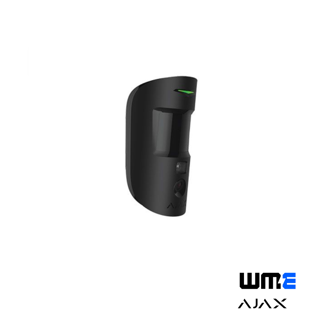 AJAX: MOTIONCAM, Wireless Photo Detector, 1700m Range, 640x480 Camera, 4 Year Battery Life