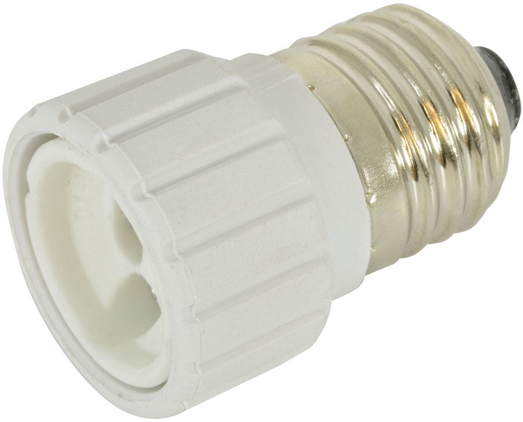 LYYT: 401.092UK, Lamp Socket Converter, E27 to GU10, Ceramic, 60W