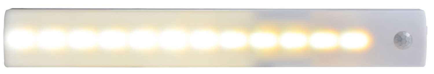 LYYT: 410.313UK, Motion Sensing LED Strip Light, PIR Sensor, 250 mm, Rechargeable, Twin Pack, 36 LEDs, 4 Modes