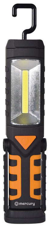 Mercury: 410.318UK, Handheld Rechargeable Worklight, 3W COB LED, USB Powerbank, 1200 mAh