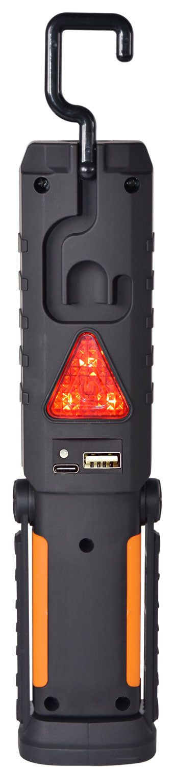 Mercury: 410.318UK, Handheld Rechargeable Worklight, 3W COB LED, USB Powerbank, 1200 mAh