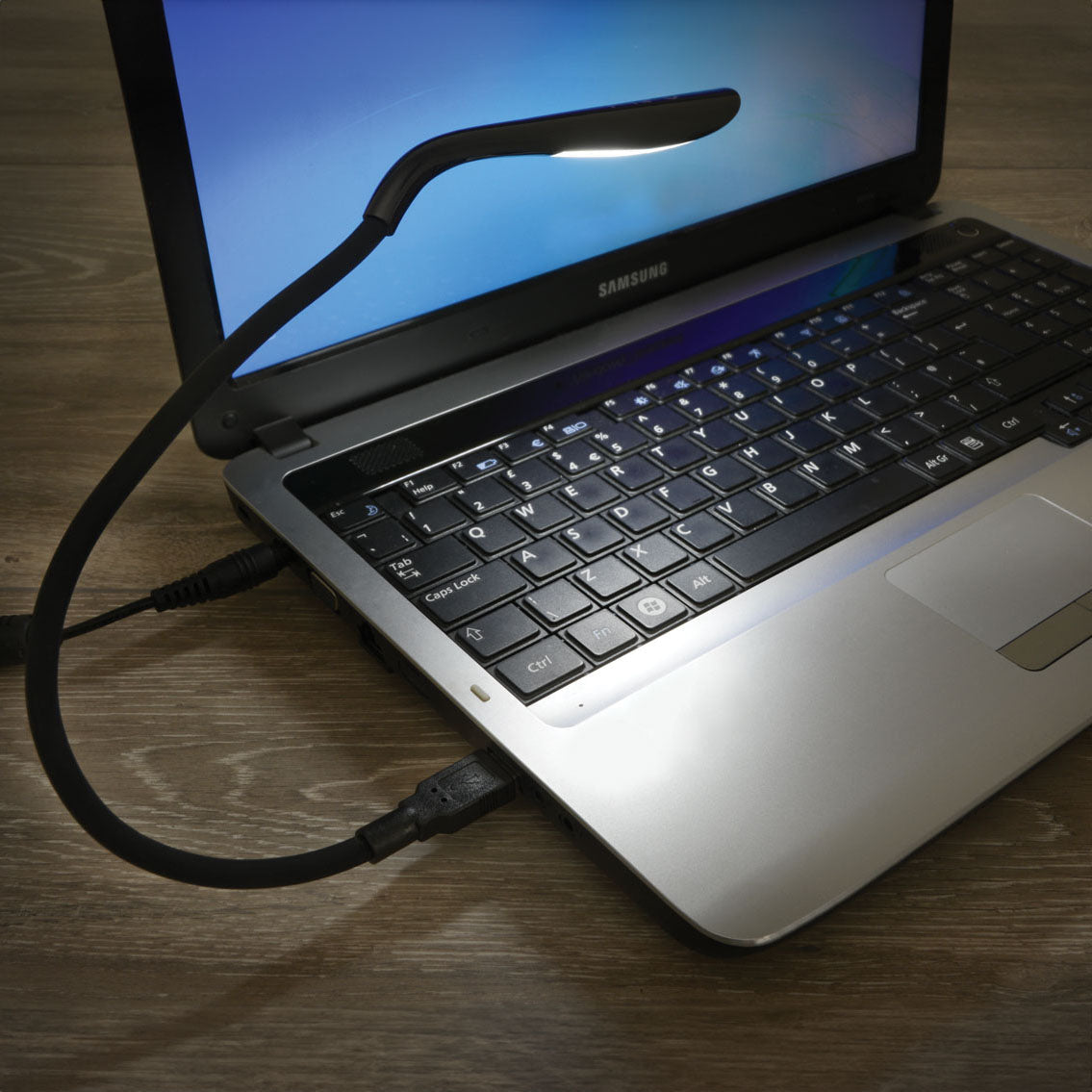 LYYT: 410.435UK, Flexible USB LED Lamp, Touch Control, 3 Brightness Levels, 14 LEDs