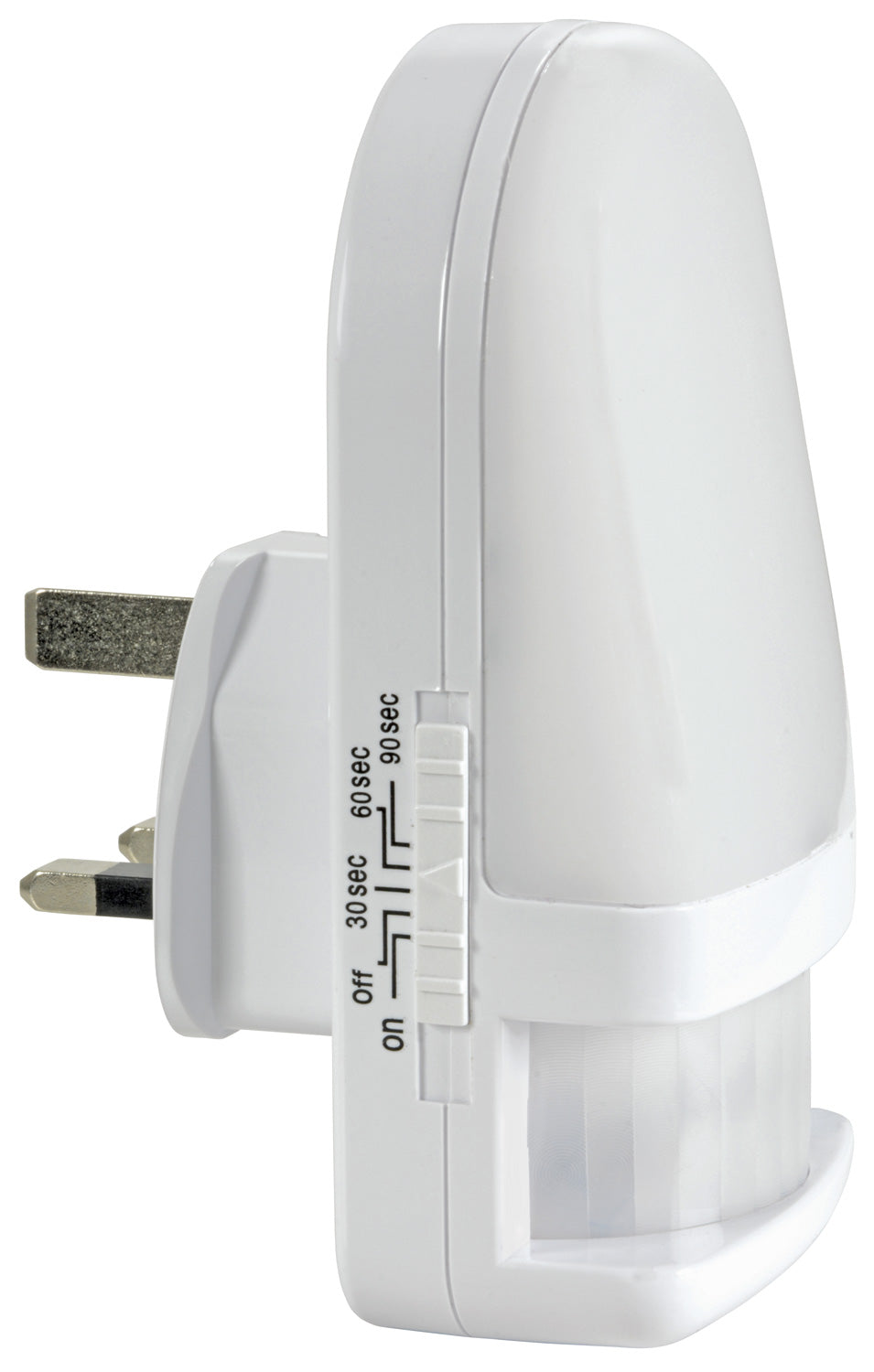 LYYT: 429.956UK, LED Night Light with PIR Sensor, 9 Lumens, 230V, Adjustable Time Switch, 8m Range