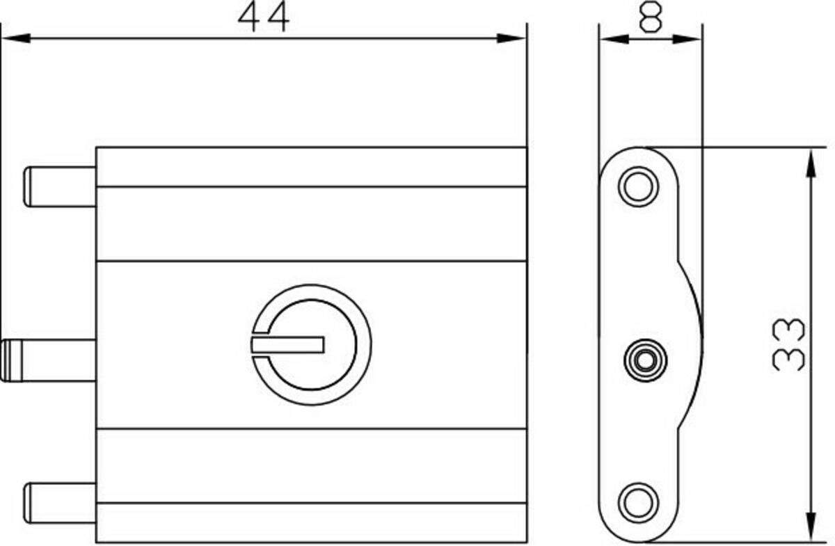 Knightsbridge: LEDTD1, 24V DC Touch Dimmer, IP20, 36W Max, Memory Function, Black Finish