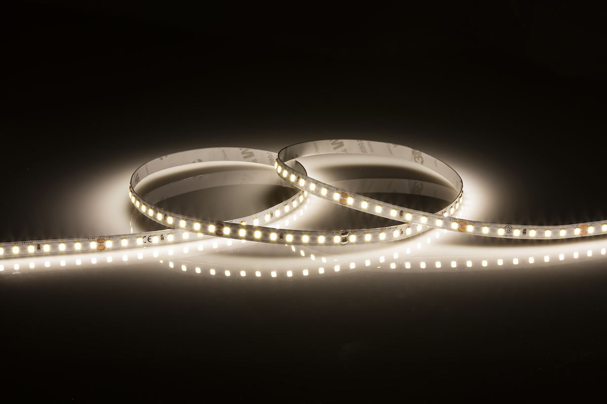 Knightsbridge: LFC24HLCW, 24V IP20 LED Flex, 4000K, 30 Metre Reel, Dimmable, 1300lm/m, Cool White