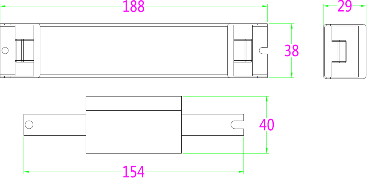 Knightsbridge: LWBEMKIT, Low Bay Emergency Kit, 3 Hour Runtime, 90W/165W Compatibility, Pressed Steel, 230V, IP20