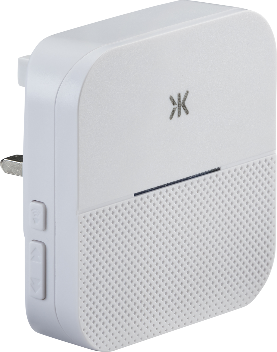 Knightsbridge: DCRW, Wireless Plug In Receiver, 230V, Indoor Use, IP20, 150-200m Range, Polycarbonate, White