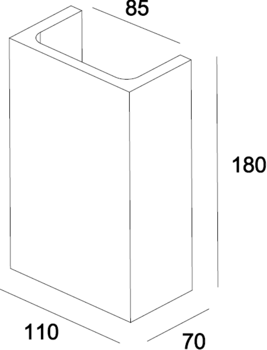 Knightsbridge: PWL2, G9 40W Dimmable Up and Down Plaster Wall Light, White Finish, IP20, Gypsum, 230V
