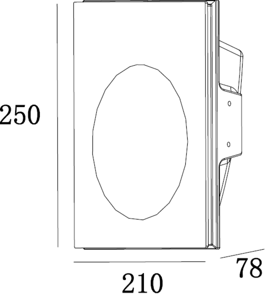 Knightsbridge: PWRCC, GU10 Recessed Round Plaster Wall Light, Dimmable, 35W Max, Gypsum, White Finish, IP20