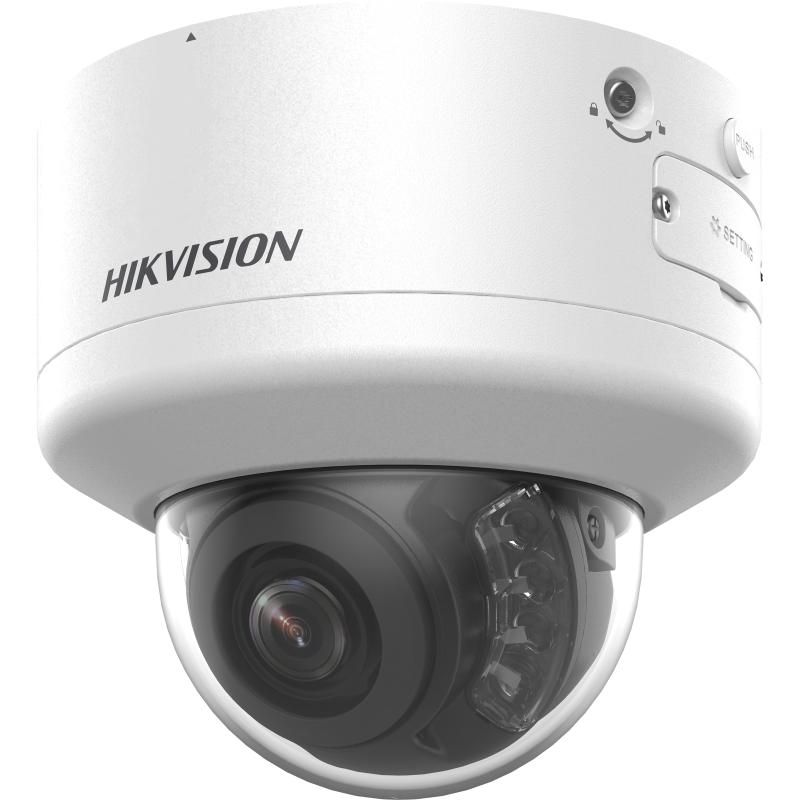 HikVision: DS-2CD2747G2H-LIPTRZS2U/SL(2.8-12mm), 4 MP Smart Hybrid Light ColourVu PTZ Varifocal Dome Network Camera