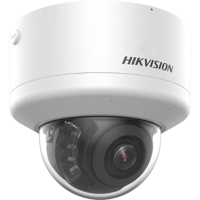 HikVision: DS-2CD2746G2H-IPTRZS2U/SL, 4 MP AcuSense Varifocal Dome Camera, 2.8-12mm, IP66, IK10