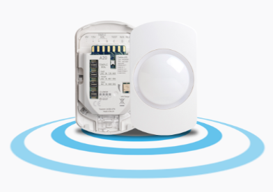 Texecom: AKE-0001, Capture A20 Motion Detector, 20m Volumetric Coverage, Dual Tech PIR & Microwave, Grade 3