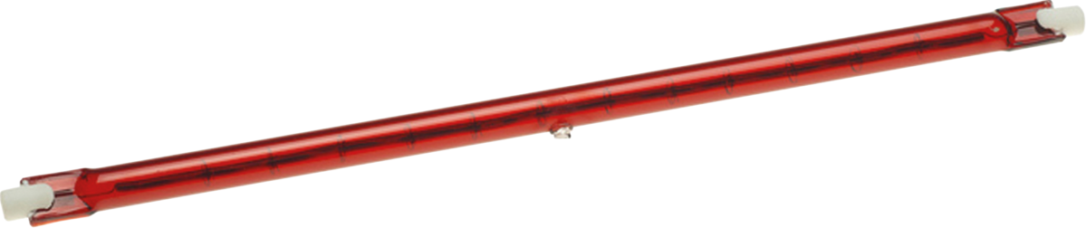 Knightsbridge: HEOT1300W, 1300W Quartz Heater Tube, R7s Base, Shortwave Infrared, 254mm, 3000h Lifespan