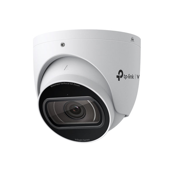 TP-Link VIGI InSight S445ZI 4MP IR Motorised Varifocal Turret Camera | 5x Optical Zoom, IP67, PoE, AI Detection, Two-Way Audio | SKU: INSIGHT S445ZI