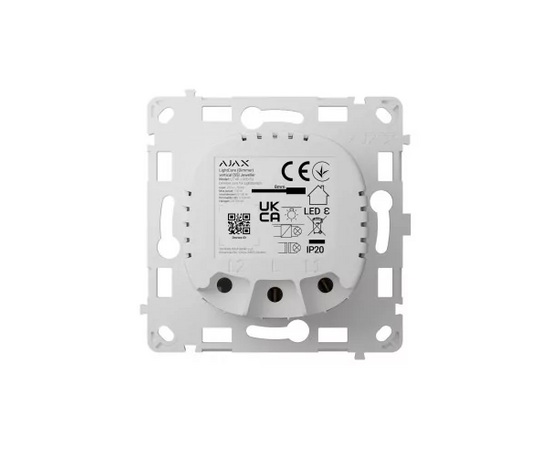 Ajax: Ajax LightCore Dimmer White, Smart Switch, Touch Sensitive, Dimming Slider, Easy Installation, ITM005469