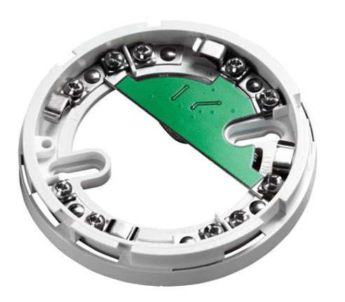 Apollo: 45681-244APO AlarmSense Base, Detector Compatible, 9V-33V, White Flame-Retardant Housing, Quick Installation