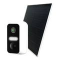Pyronix: BATTERYCAM/KIT-SDSOL2, BatteryCam2 Complete Kit, 3MP Solar-Powered Camera, USB C Solar Panel, 32GB SD Card, Wireless Surveillance