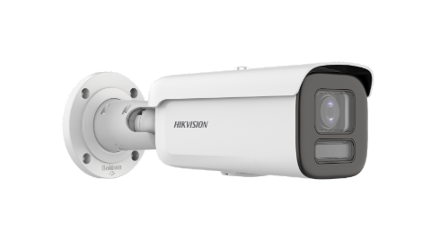 HikVision: DS-2CD2647G2T-LZS(2.8-12mm)(C), 4MP IP Camera, Motorized Varifocal Lens, Bullet Style, White