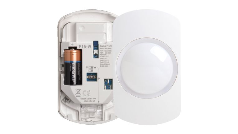 Texecom: GDA-0001, Capture P15-W Motion Detector, 15m Coverage, Dual Element, PetWise Mode, Grade 2