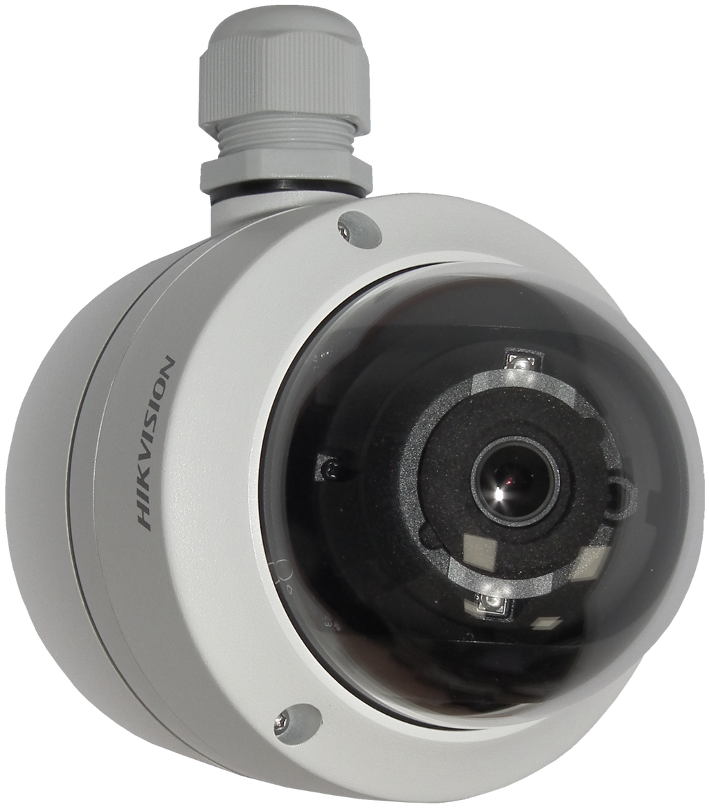 HikVision: DS-2CE56D8T-VPITE(2.8mm), 2MP Ultra Low Light PoC EXIR Dome Camera, 20m IR Range, 120dB WDR, Vandal Resistant