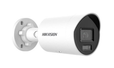 HikVision: DS-2CD2087G2H-LIU, 8MP Mini Bullet Camera, Smart Hybrid Light, 2.8mm Fixed Lens, IP67, 130dB WDR