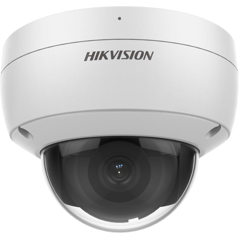 HikVision: DS-2CD2126G2-ISU(2.8mm), 2 MP AcuSense Fixed Dome Network Camera, 12 VDC, IP67, IK10