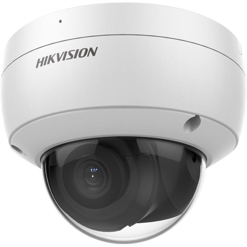 HikVision: DS-2CD2126G2-ISU(2.8mm), 2 MP AcuSense Fixed Dome Network Camera, 12 VDC, IP67, IK10