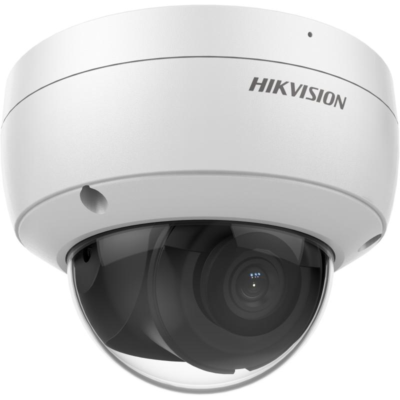 HikVision: DS-2CD2126G2-ISU(2.8mm), 2 MP AcuSense Fixed Dome Network Camera, 12 VDC, IP67, IK10