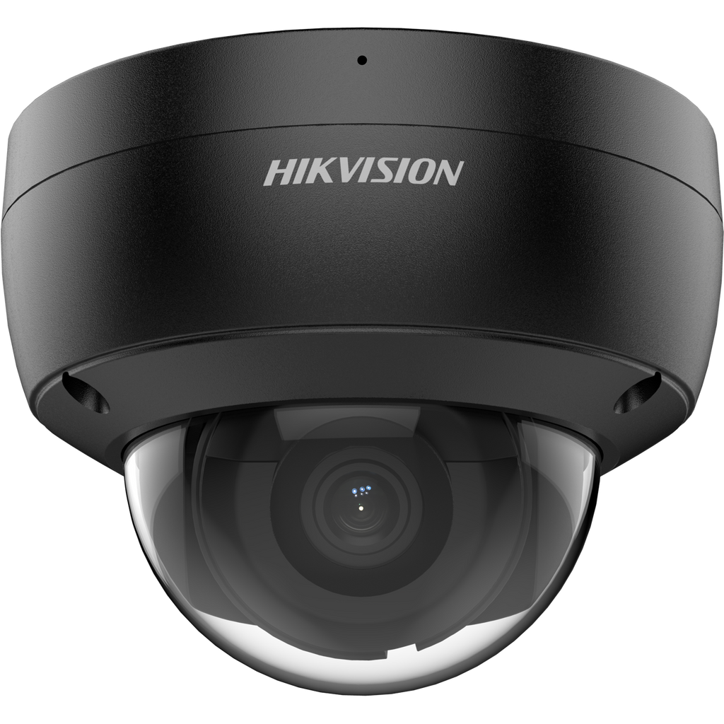 Hikvision: DS-2CD2186G2-ISU(2.8mm)/BLACK, 8MP Bullet Camera, AcuSense, Fixed Lens, 30m IR, Darkfighter Technology, IK10