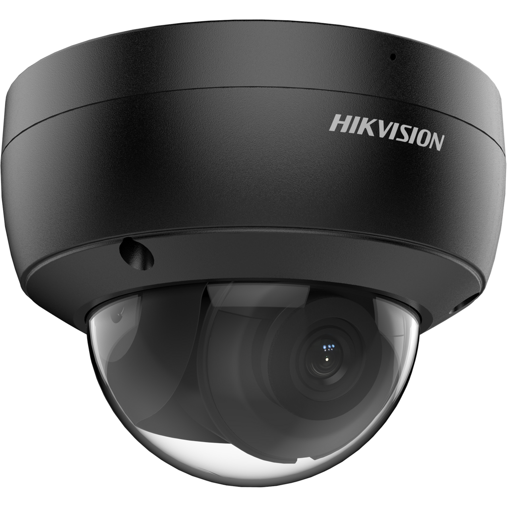 Hikvision: DS-2CD2186G2-ISU(2.8mm)/BLACK, 8MP Bullet Camera, AcuSense, Fixed Lens, 30m IR, Darkfighter Technology, IK10