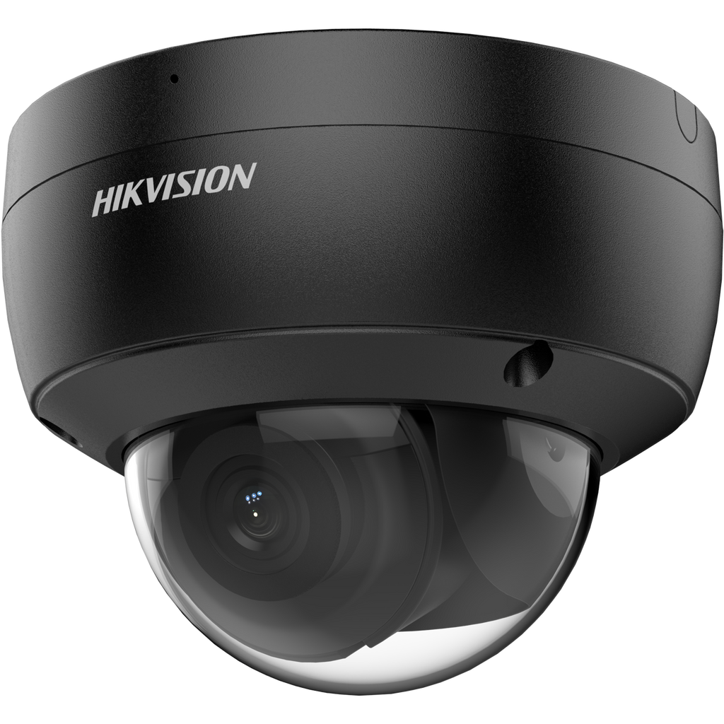 Hikvision: DS-2CD2186G2-ISU(2.8mm)/BLACK, 8MP Bullet Camera, AcuSense, Fixed Lens, 30m IR, Darkfighter Technology, IK10