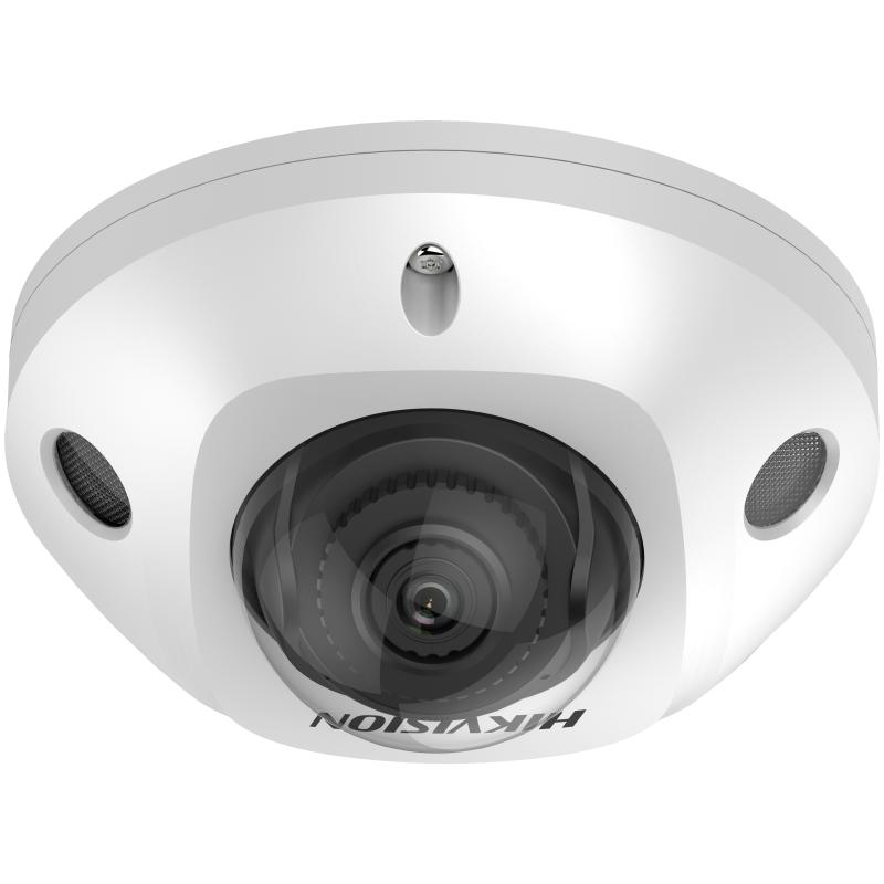 HikVision: DS-2CD2546G2-IS(4mm)(C)(O-STD), 4 MP AcuSense Mini Dome Camera, WDR, IP67, IK08, 12 VDC, PoE