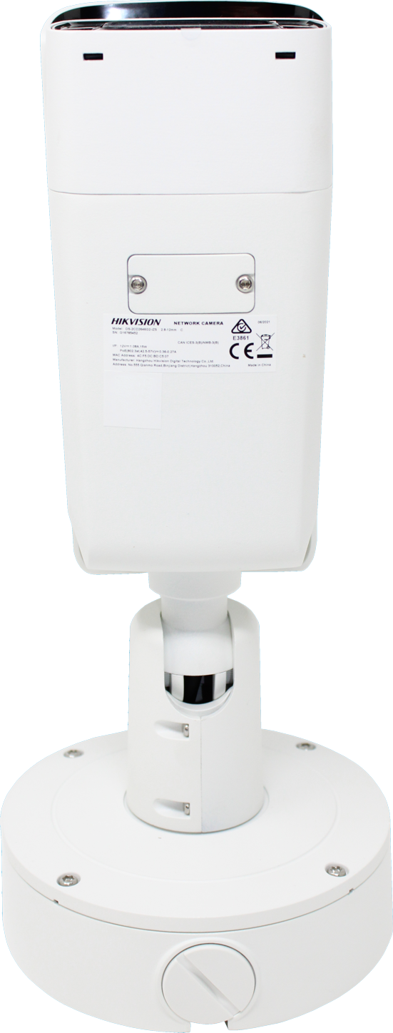 HikVision: DS-2CD2646G2-IZS, 4MP AcuSense Motorized Varifocal Bullet Camera, 2.8-12mm Lens, IP66, IK10, 60m IR Range