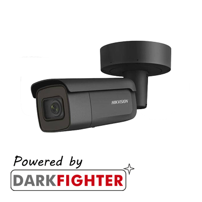 HikVision: DS-2CD2646G2-IZS, 4MP Motorised Varifocal Lens Bullet Camera, 60m IR, IP66, Black
