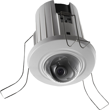 HikVision: DS-2CD2E43G2-U(2.8mm), 4MP In-Ceiling Mini Dome Camera, Built-In Microphone, Smart Motion Detection, 12V DC & PoE