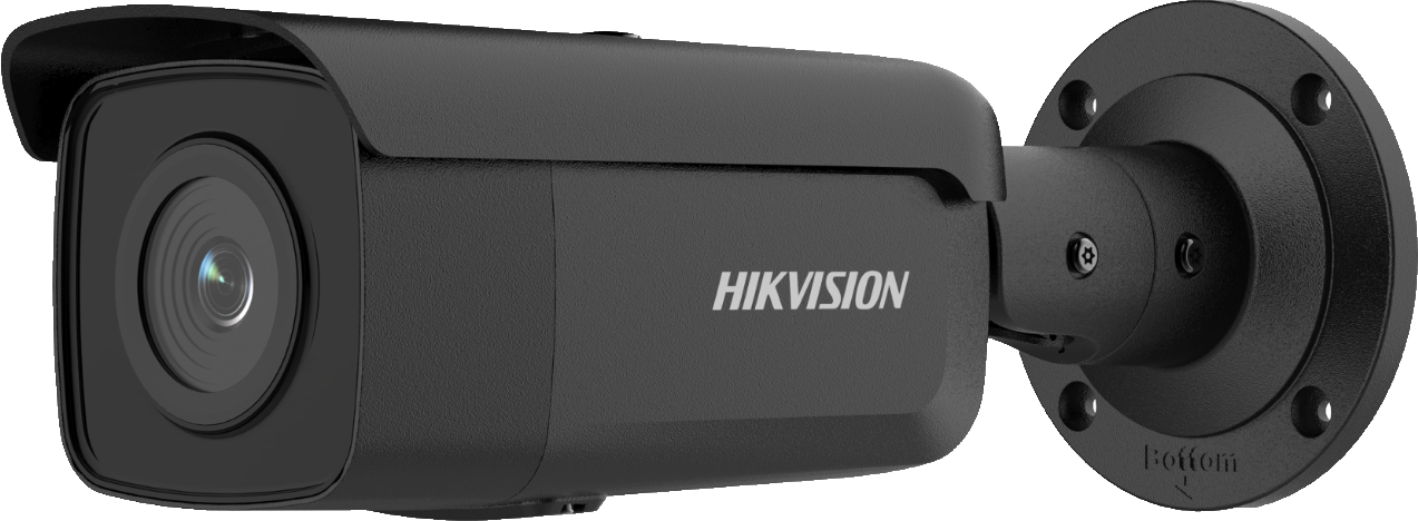 Hikvision: DS-2CD2T46G2-2I, 4MP Bullet Security Camera, 2.8mm Lens, IR 60m, IP67, Black
