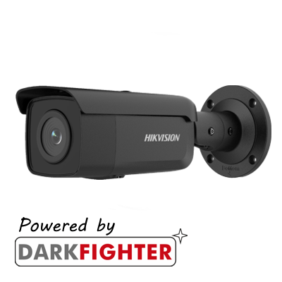 Hikvision: DS-2CD2T46G2-2I, 4MP Bullet Security Camera, 2.8mm Lens, IR 60m, IP67, Black