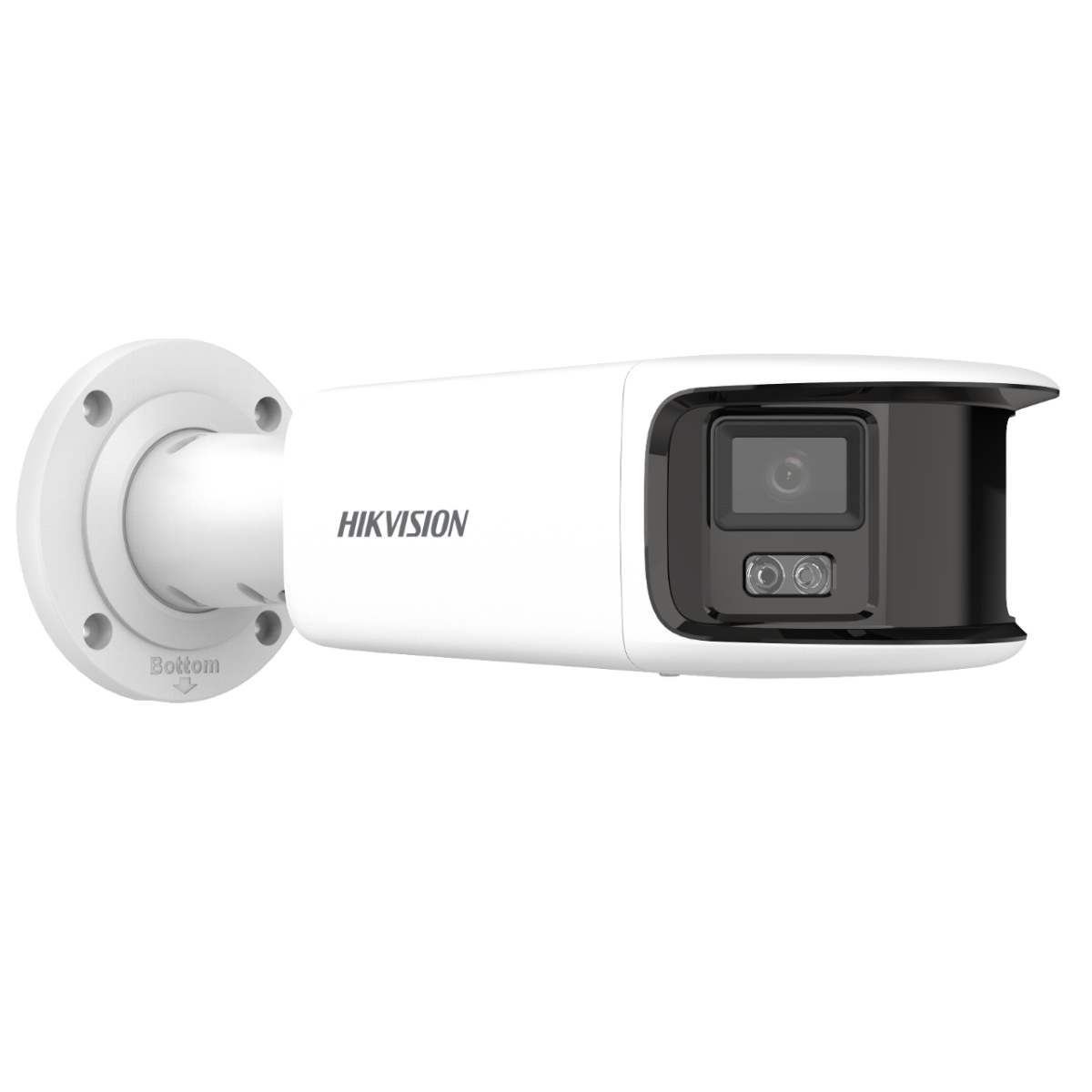 Hikvision: DS-2CD2T87G2P-LSU/SL(C), 8MP Panoramic Fixed Lens Colour Bullet Camera, 4mm, IP67, Smart Motion Detection, Strobe Light and Audio