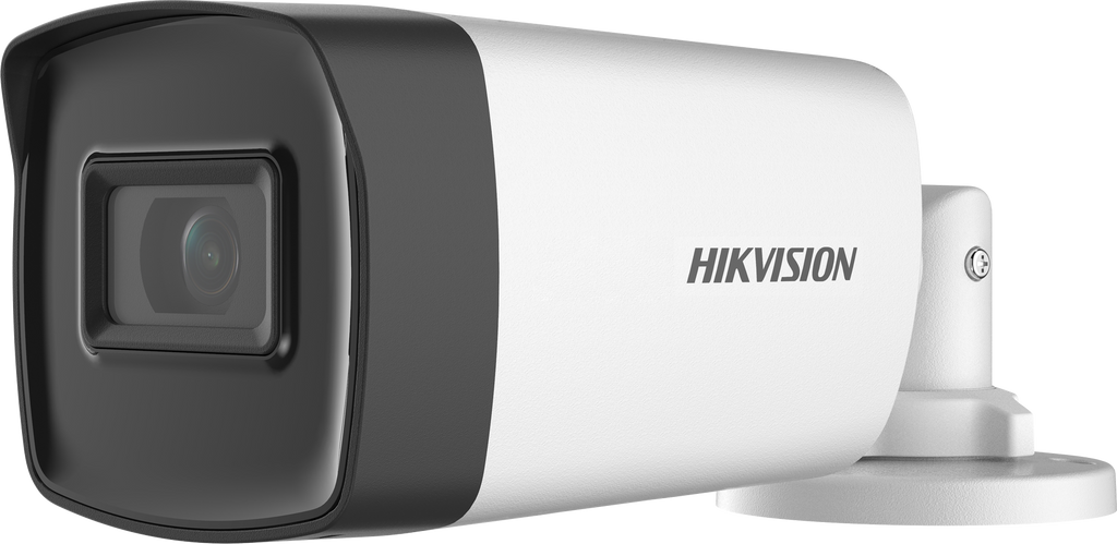 HikVision: DS-2CE17H0T-IT3E(3.6mm)(C), 5MP Fixed Lens EXIR PoC Bullet Camera, IP67, 2560x1944, Smart IR