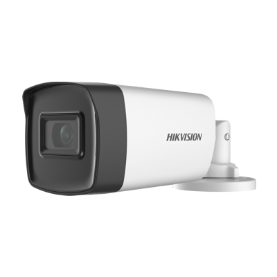HikVision: DS-2CE17H0T-IT3E(3.6mm)(C), 5MP Fixed Lens EXIR PoC Bullet Camera, IP67, 2560x1944, Smart IR