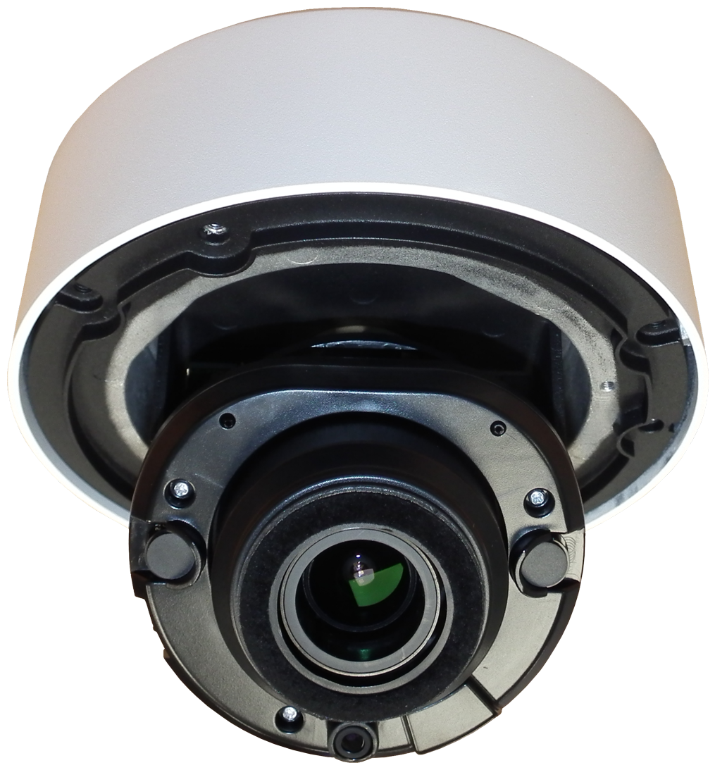 HikVision: DS-2CE56D8T-VPIT3ZE, 2MP Ultra Low Light Dome Camera, 2.8-12mm Varifocal Lens, PoC, IP67, Vandal-Resistant, White
