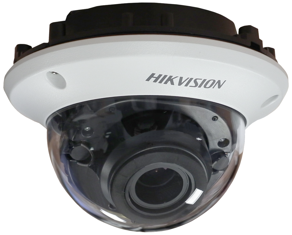 HikVision: DS-2CE56D8T-VPIT3ZE, 2MP Ultra Low Light Dome Camera, 2.8-12mm Varifocal Lens, PoC, IP67, Vandal-Resistant, White