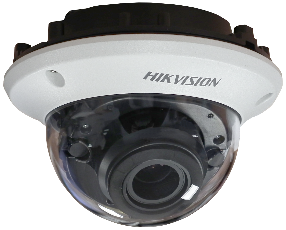 HikVision: DS-2CE56D8T-VPIT3ZE, 2MP Ultra Low Light Dome Camera, 2.8-12mm Varifocal Lens, PoC, IP67, Vandal-Resistant, White