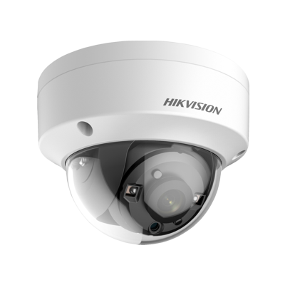 HikVision: DS-2CE5AH0T-VPIT3ZE(C), 5MP Motorized Varifocal Dome Camera, 2.7-13.5mm Lens, True Day/Night, IK10, 40m IR, PoC, IP67
