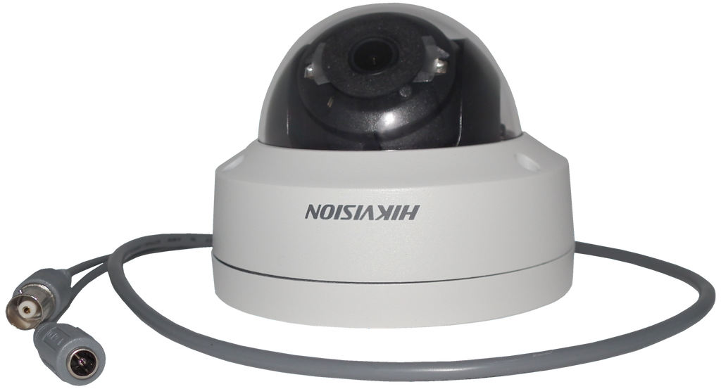 HikVision: DS-2CE56D8T-VPITE(2.8mm), 2MP Ultra Low Light PoC EXIR Dome Camera, 20m IR Range, 120dB WDR, Vandal Resistant