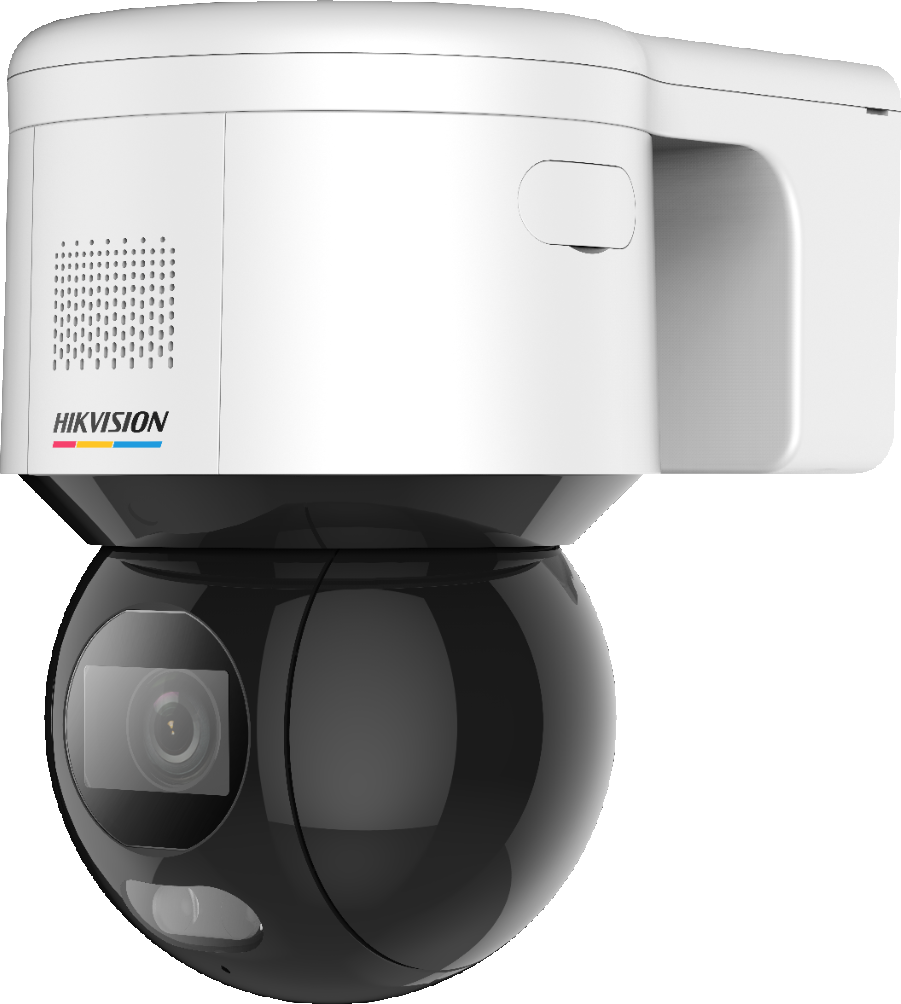 HikVision: DS-2DE3A400BW-DE(F1)(T5), 4MP PTZ Camera, 16X Zoom, 30m White Light, IP66, Built-in MIC & Speaker